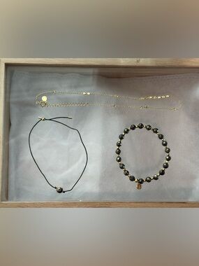 Gorjana Bracelets and Necklace Lot of 3